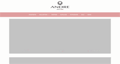 Desktop Screenshot of andre-fashion.de