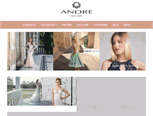 Tablet Screenshot of andre-fashion.de